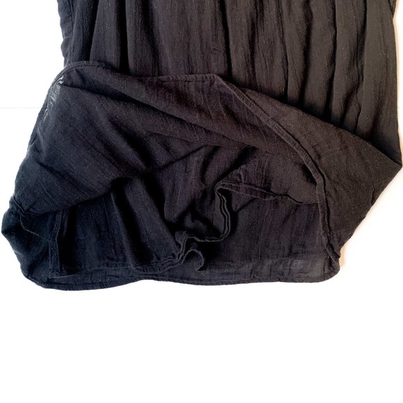 old navy black sleeveless tank top square neck - Picture 7 of 7